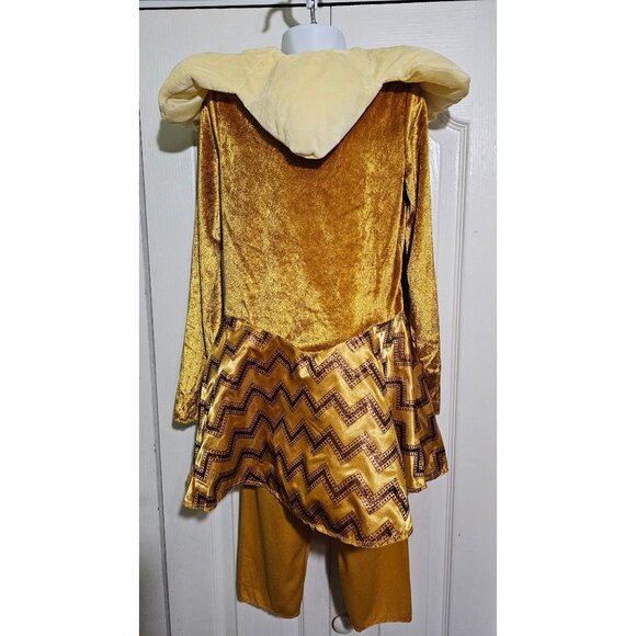 Pokemon Eevee Girls Costume 4-6 Soft Dress Tail Halloween Kids Disguise NO EARS - Picture 1 of 3